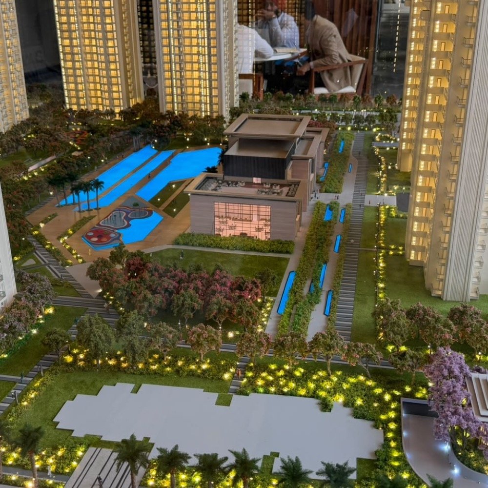 Landscaped grounds